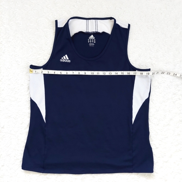 Adidas Sport Tank Navy White - Size XL - Picture 5 of 6